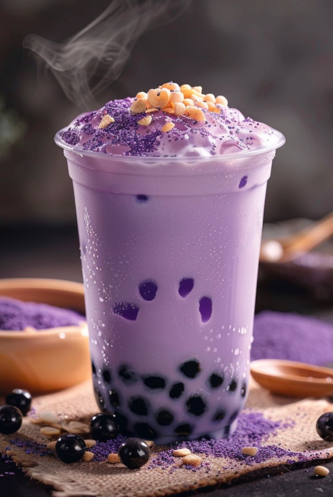 Taro Milk Bubble Tea